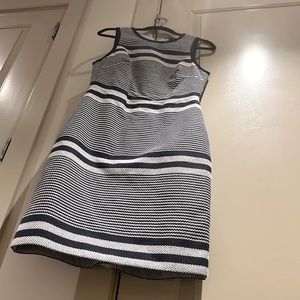 Blue and white J Crew dress